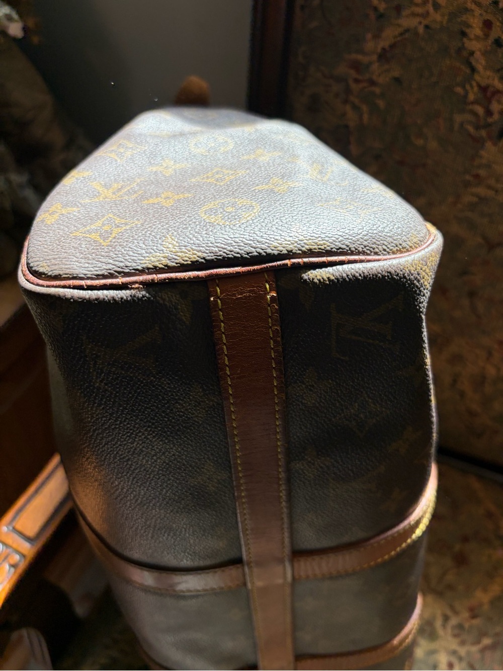 Authentic Louis Vuitton Monogram Sac Souple Shoulder Bag As-Is Needs Repair. - Picture 6 of 16